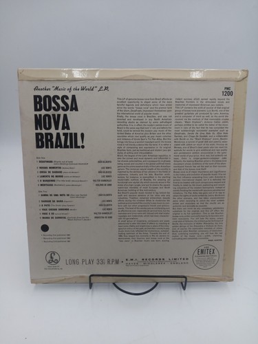 Various - Bossa Nova Brazil! Parlophone PMC 1200 1963 UK - Picture 6 of 6