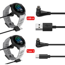 For COROS PACE Pro Elbow Watch Charging Cable USB-A Port/Type C Port 