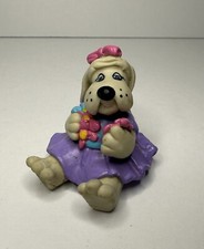 Vintage 1986 Tonka Pound Puppies PVC Figure "Violet"