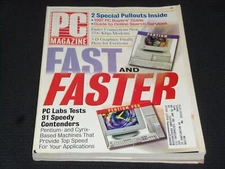 1996 DECEMBER 3 PC MAGAZINE MAGAZINE - PENTIUM PRO DESKTOPS COVER - O 15403