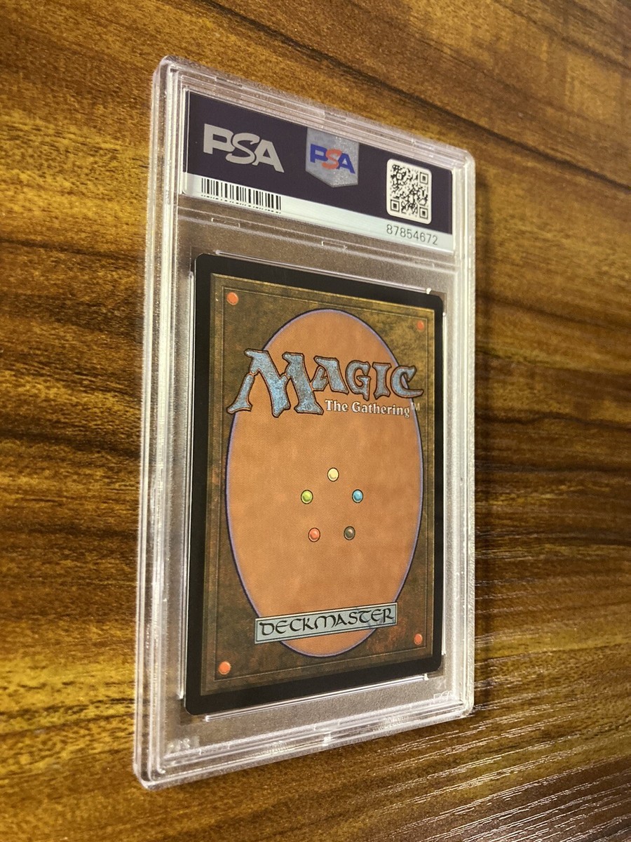 MTG✨NO MERCY✨Urza's Legacy PSA 9 MINT RARE Enchantment M. TEDIN