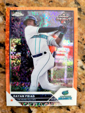 2023 Topps Pro Debut Chrome Orange DIAMOND Refractor 16/25 Dayan Frias #PDC-151