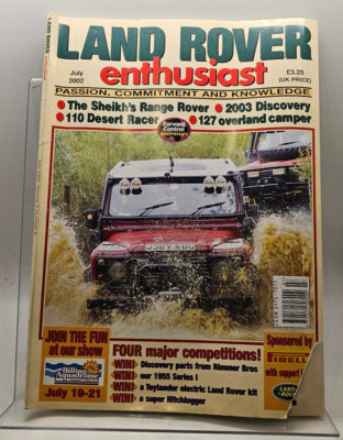 Land Rover Enthusiast Magazine July 2002