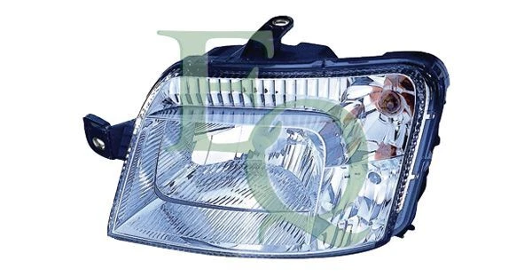Fiat Panda 169 Dal 2003 > 2009 Coppia Fari Proiettori dx sx Connettore Bianco - Immagine 4 di 4