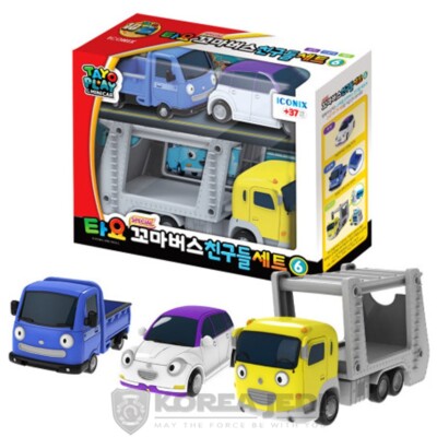 Tayo The Little Bus - Special No.6 Mini Bus 3pcs Set Toy /Teach