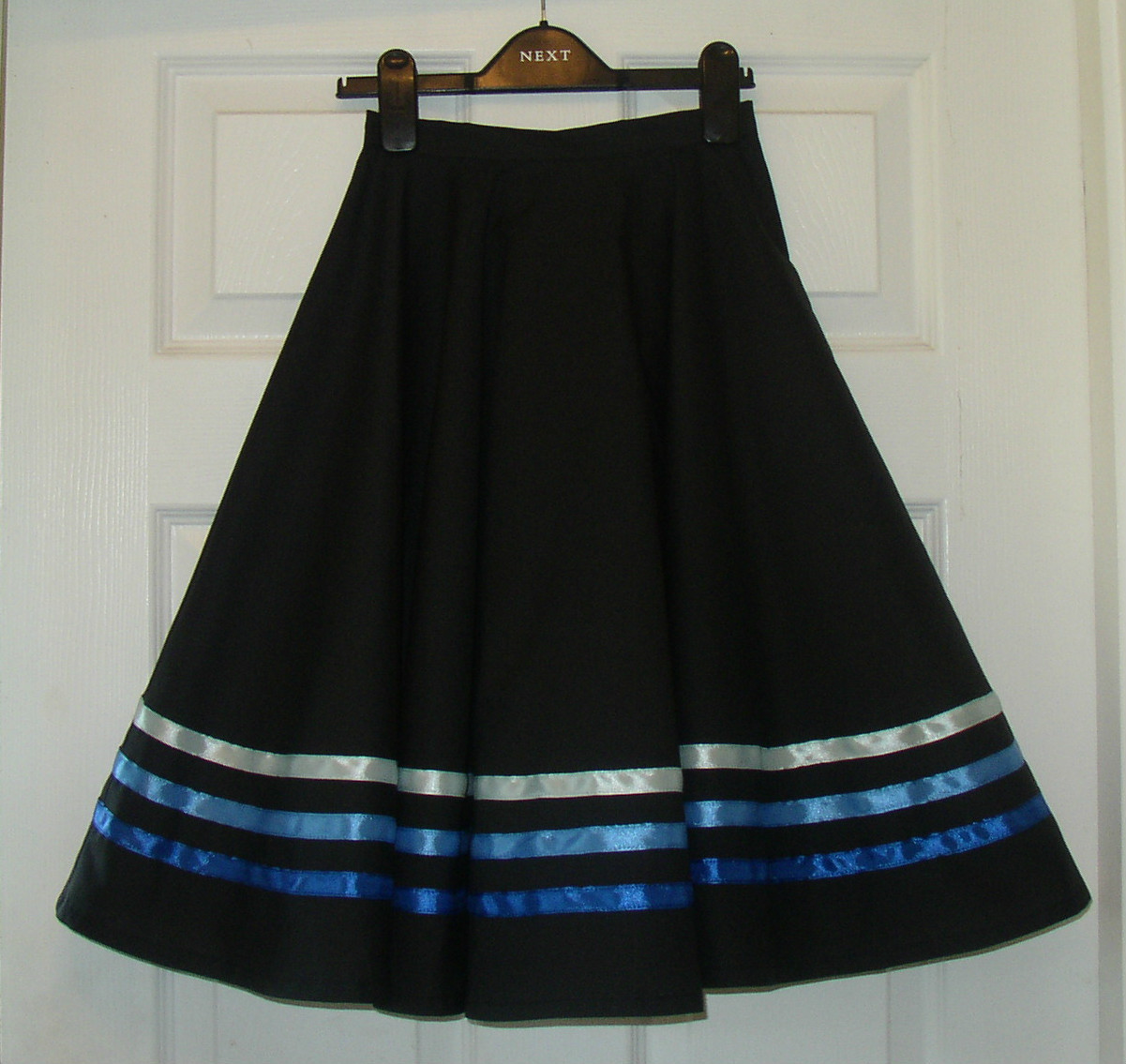 NIÑAS PERSONAJE BALLET DANZA RAD FALDA 3 tonos CINTILLA AZUL CUALQUIER TALLA.Poliéster/algodón