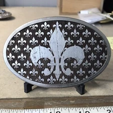 FLEUR DE LIS BELT BUCKLE BUCKLE DOWN BUCKLE   ~B69~