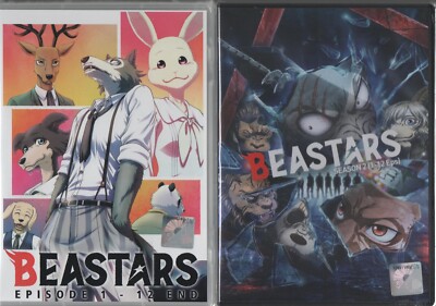 Anime DVD Beastars TV Series Season 1+2 Vol.1-24 End English Dubbed