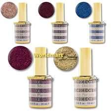 DND DC Platinum Gel Nail Polish 0.6oz-18ml Gel Color Platinum /Choose Any