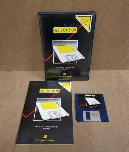 Vintage Atari ST - ST Doctor Utility Software By Computer Concepts