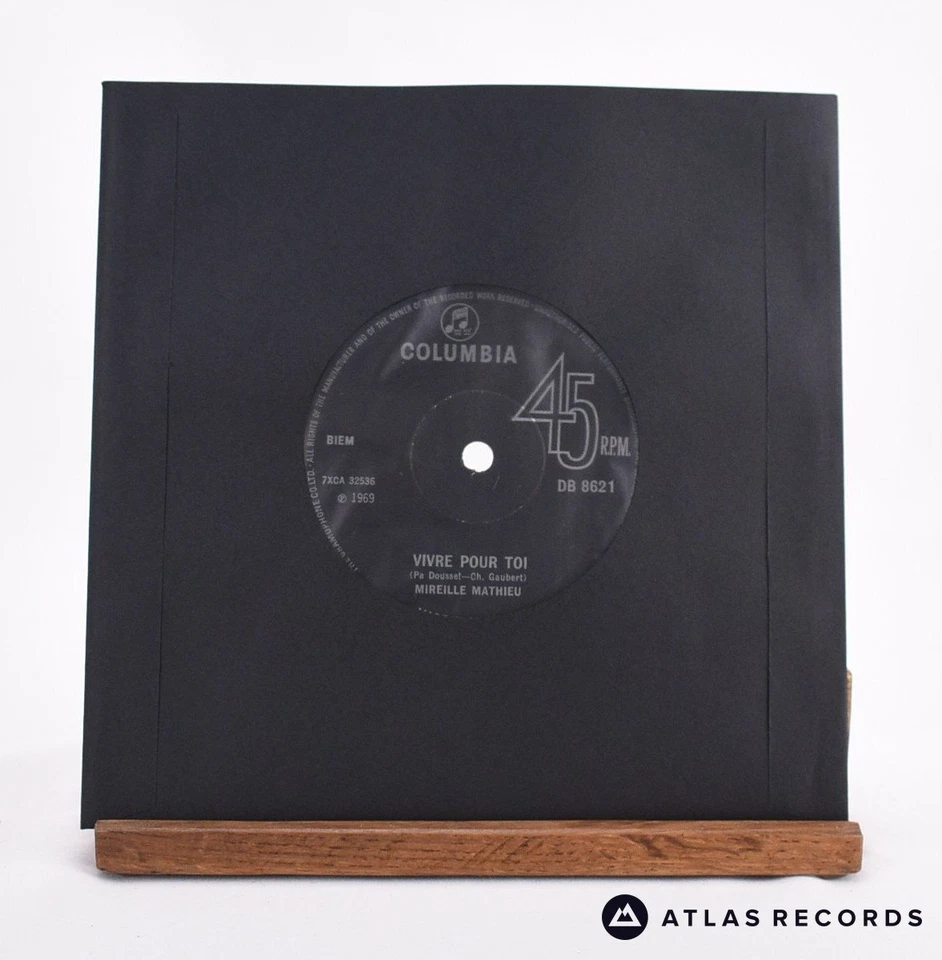 Mireille Mathieu - Hold Me - 7" Vinyl Record - VG+ Foto 3 de 4