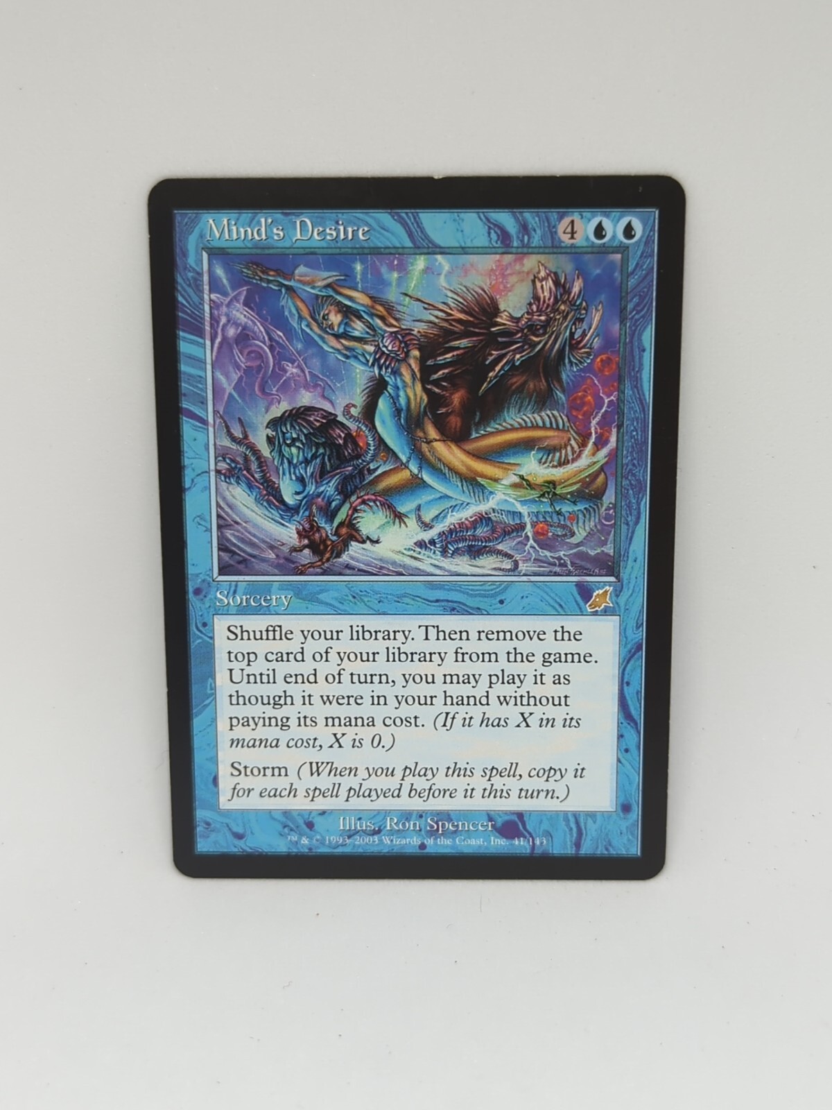 Mind's Desire - Scourge - MTG Magic the Gathering Rare - LP