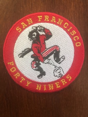 vintage 49ers SAN FRANCISCO フォーティーナイナーズ USED】90~00s LOGO-7 S/S Tee 