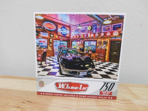 New Master Pieces Wheels Black Beauty 750 piece jigsaw puzzle