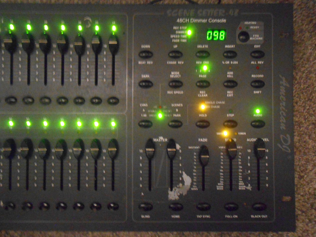 ADJ Scene Setter 48 48-ch DMX Dimming Console | eBay