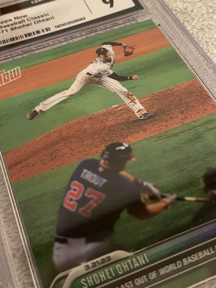 2023 Topps Now World Baseball Classic - Mike Trout, Shohei Ohtani