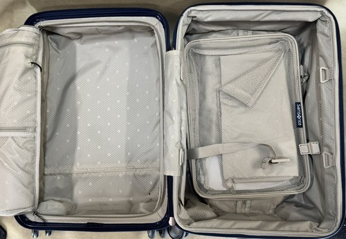 SAMSONITE Silhouette 17 Blue 21" Carry-on Expandable Hardside Spinner $580 - Picture 11 of 13