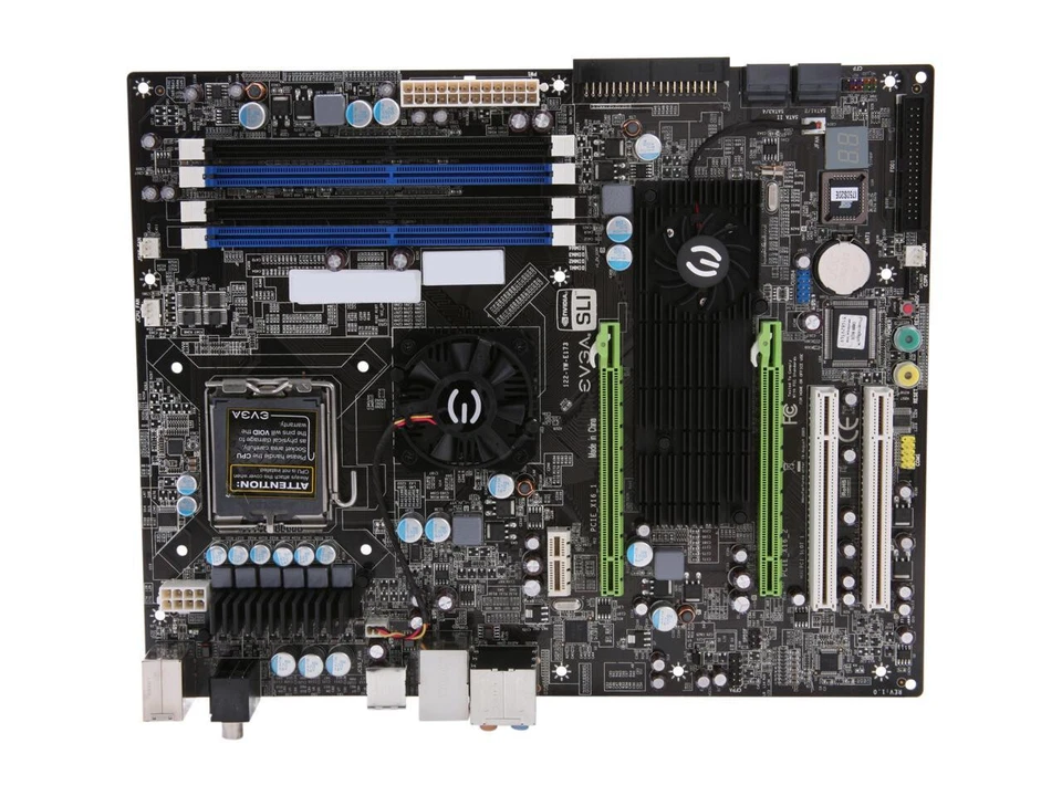 EVGA 122-YW-E173-RX NVIDIA nForce 750i  LGA 775 ATX Motherboard - Image 3 of 3