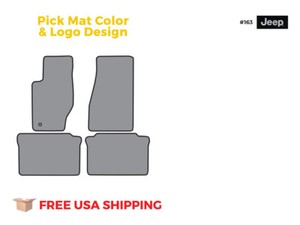 Fits 2005 2010 Jeep Grand Cherokee Floor Mat 4pc Cutpile Ebay