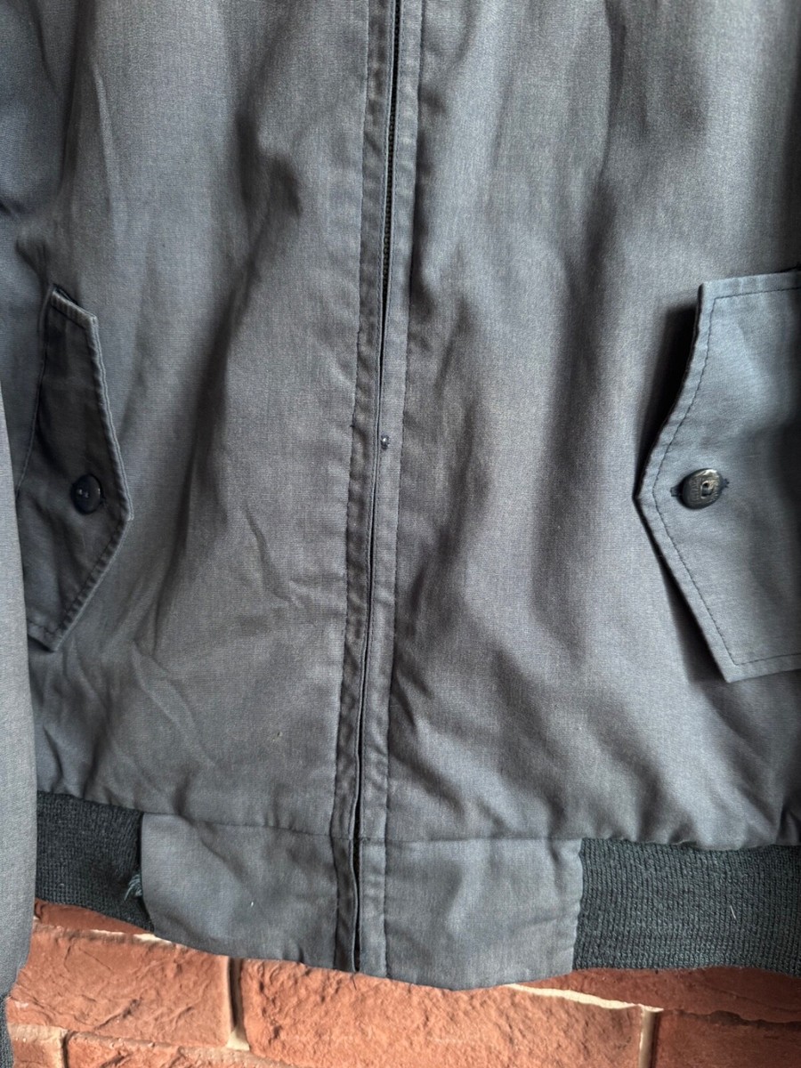 Vintage 90s Lonsdale England Harrington Jacket Casual Hype blue L