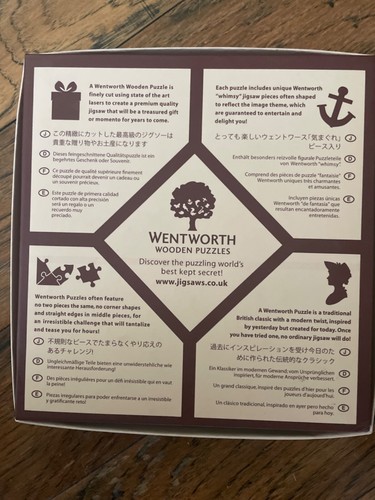 Wentwood Wooden puzzle 250 pieces Castle Combe - Picture 5 of 5