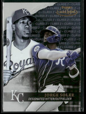 Jorge Soler 2020 Topps Gold Label Class 2 Black #47 - Kansas City Royals