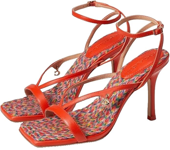 Strappy Multicolor Heels for Women