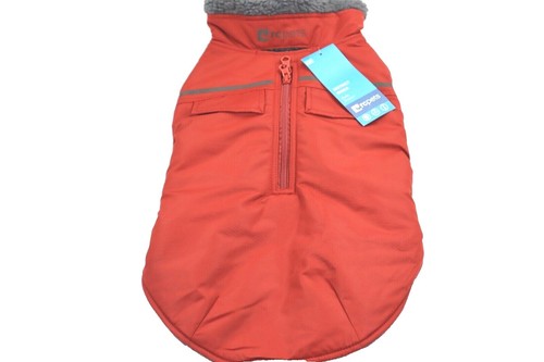 NWT RC Pets Size Tan Tartan Plaid Shasta Dog Coat