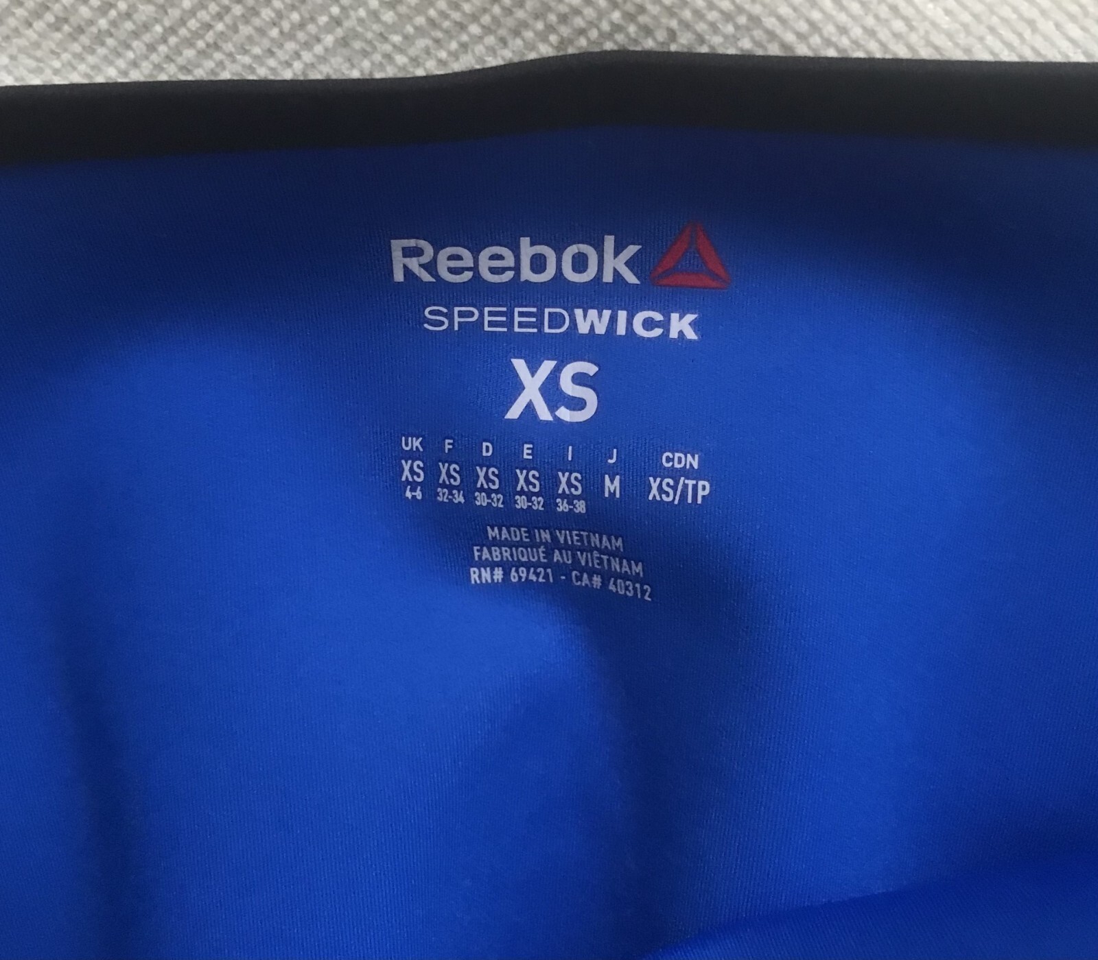 Reebok speedwick Workout Ready Pant Program High Rise Leggings black Size XS thumbnail 6