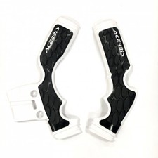 Acerbis Frame Guard KTM 65SX 2009 - 2018 Husqvarna TC65 2017 - 2020 White/ Black