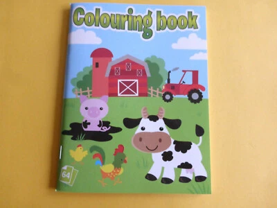 Malbuch Bauernhof & co für Kinder ca. 64 Vorlagen ca:19x14,5cm