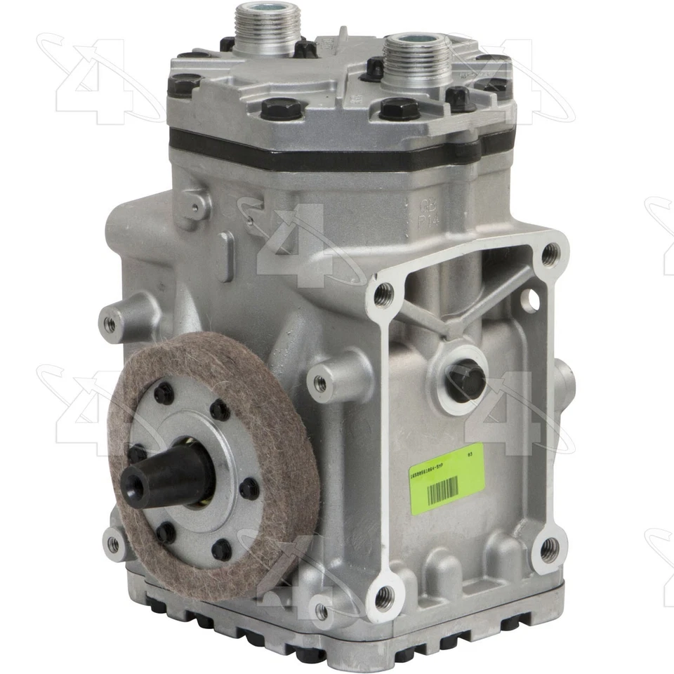 Para 1964-1970 Ford Mustang A/C Compressor 4 Estações 1965 1966 1967 1968 1969 - Imagem 3 de 4
