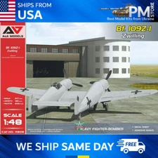 A&A Models 4809 Messerschmitt Bf.109Z-1 "Zwilling" scale model aircraft kit 1/48