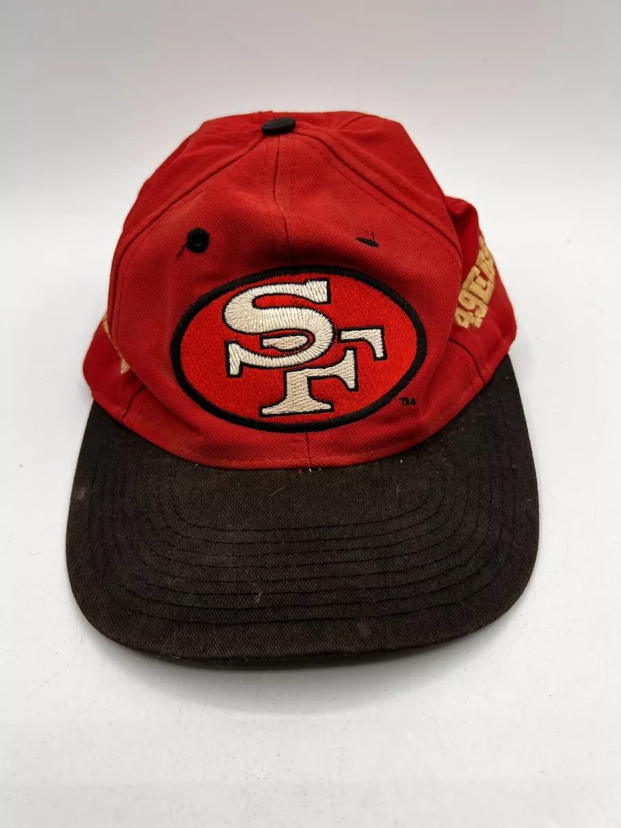 Vintage San Francisco 49ers Hat Cap Logo 7 Inc Snapback NFL Men Competitor