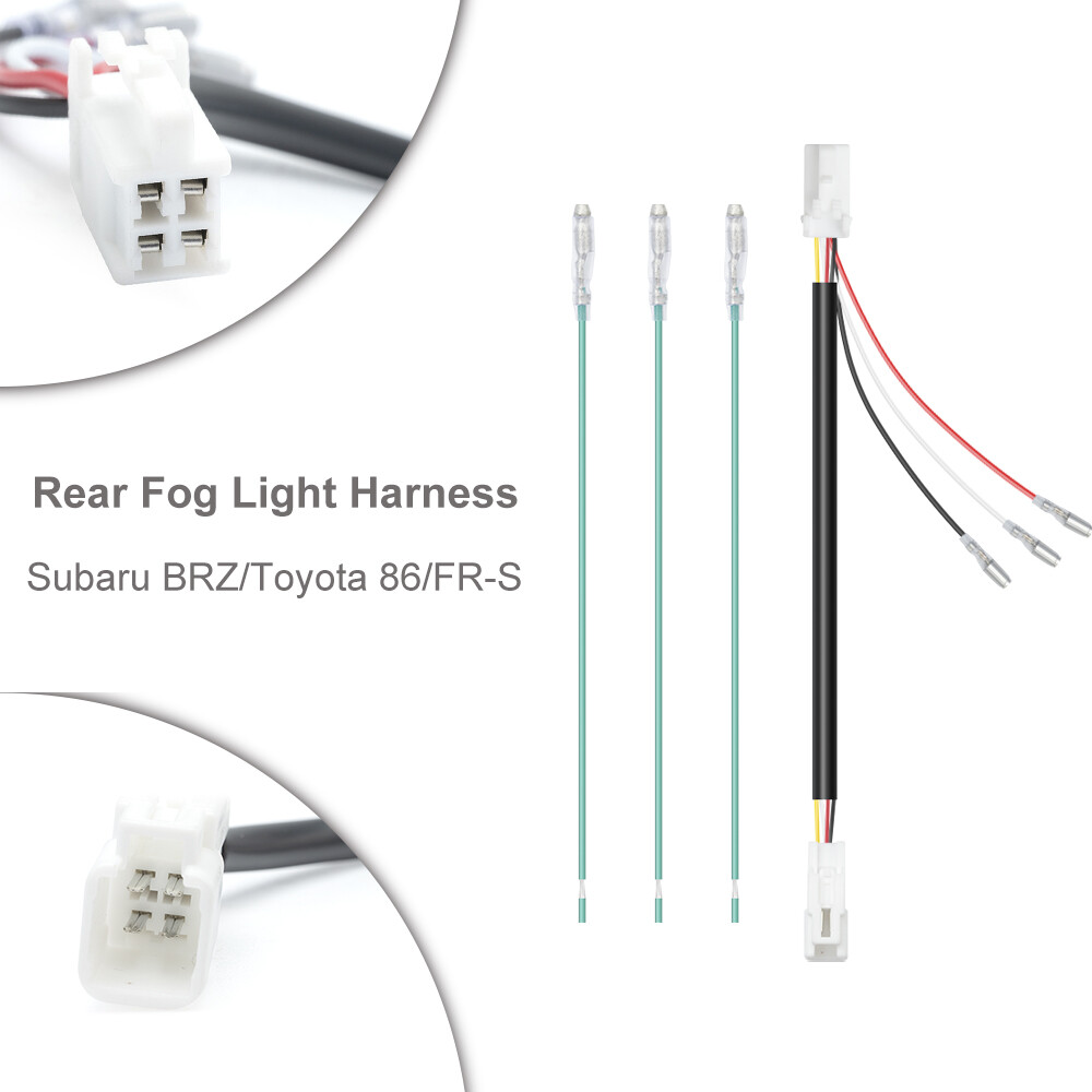 For Subaru BRZ/Toyota 86/FR-S F1 4th Brake Rear Fog Light Wiring