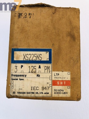 TERASAKI ELECTRIC CO.LTD XS225NS TEMBREAK CIRCUIT BREAKER 125A 690VAC 3P #NEW - Picture 9 of 10