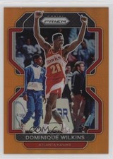 2021-22 Panini Prizm Orange Prizm 17/49 Dominique Wilkins #252 HOF 14cm