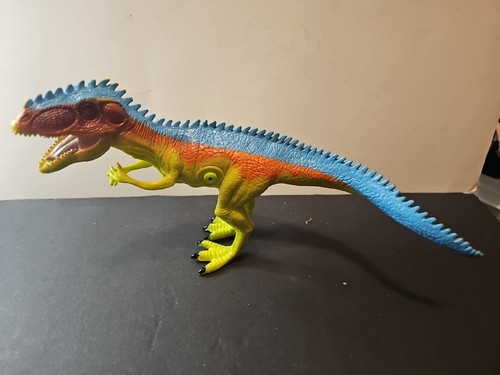 Tyrannosaurus T-Rex 11" Dinosaur w/ Roar Sound Colorful Collectible Figure Toy - Picture 2 of 7