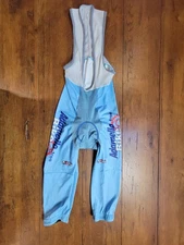Rosti Mens XS Cycling Bibtights Italy 16" 12" (8/10) Polyamide Adamello