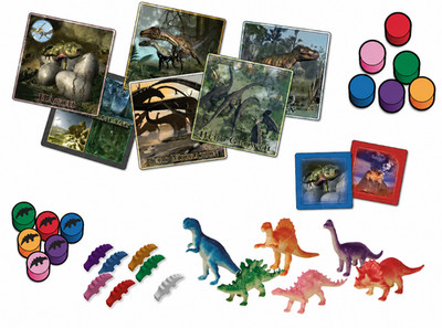 Triassic Terror Board Game (2013) Replacement Pieces