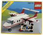 LEGO Town: Med-Star Rescue Plane (6356) Complete Set with Box and Instructions