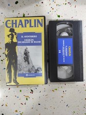 Charlie Chaplin Vhs Tape The Adventurer - Charlot, Bazar Manager No 14