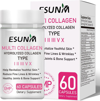 Multi Collagen  I II III V X Biotin Vitamin C Hair Skin nails Joint 60 pills