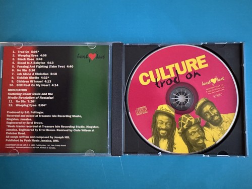 Culture “Trod On” CD. Heartbeat Records, Roots, Rock, Reggae. - Bild 3 von 3