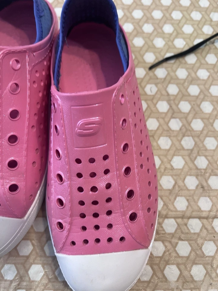 Zapatos sin cordones Sketchers Guzmán Steps rosa agua talla 5 Foto 3 de 4