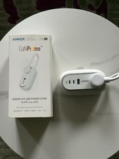 Anker GaNPrime 65W Charging Station 5-in-1 USB C for Travel WHITE - rare 