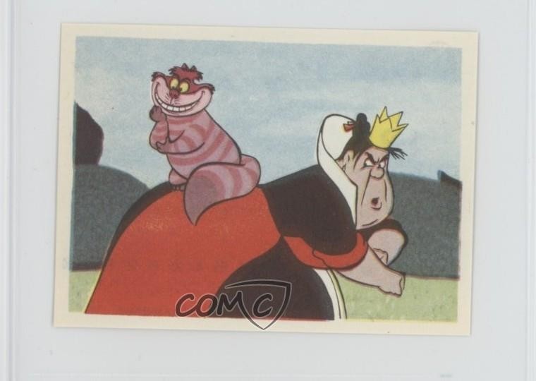 1953 Foska Walt Disney's Alice I Eventyrland Cheshire Cat Queen of Hearts #123