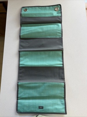 Thirty-One Hanging File Folder Organizer Turquoise Green