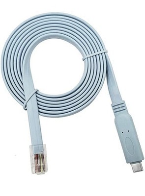 USB Type C to RJ45 Network Equipment Console Cable Cisco for Router 6 Feet