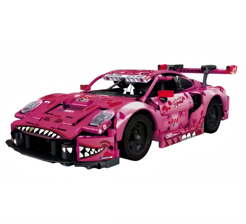 Maquette Porsche 911 GT3 R Roxy 1313 avec Moteur 6 Cylindres
